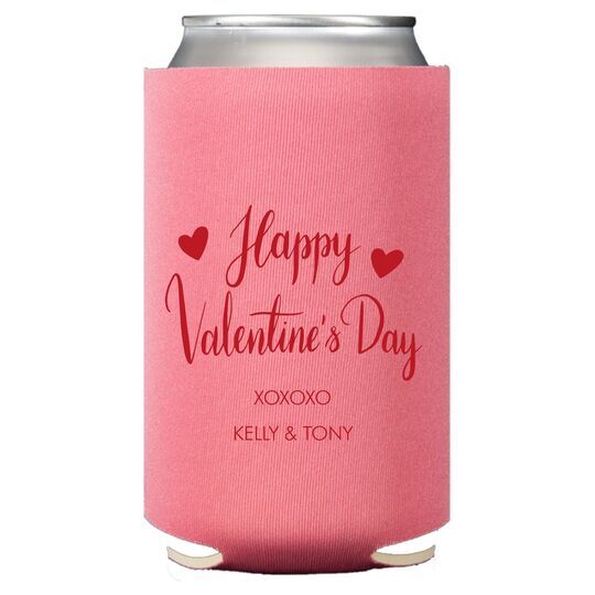 Happy Valentine's Day Collapsible Huggers
